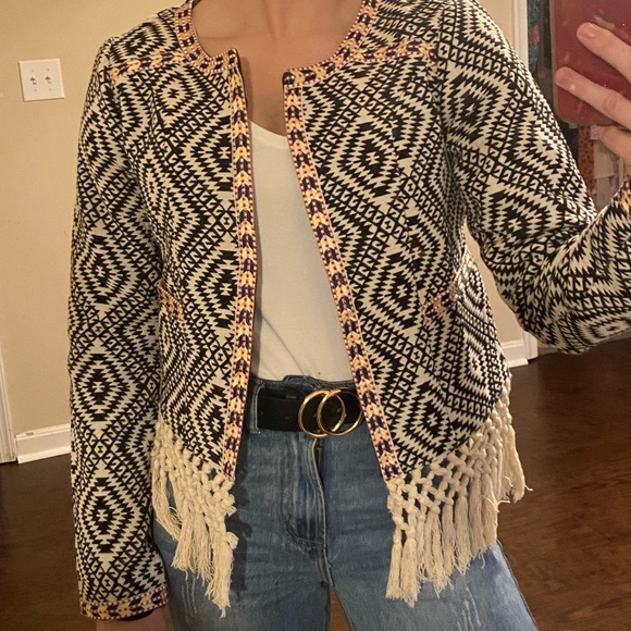 Jackets & Blazers - Anthropologie embroidered Tularosa jacket, small